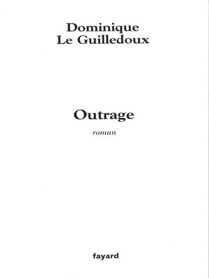 cover image of Outrage
